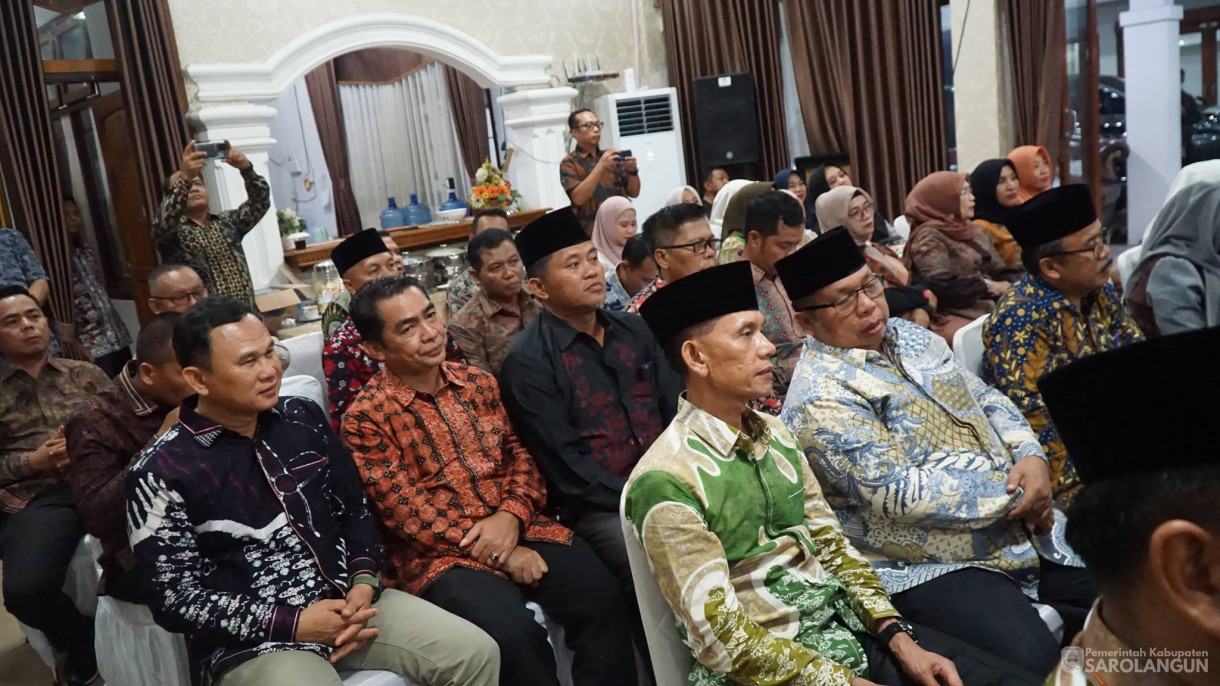 6 Mei 2026 Pisah Sambut Kepala Kejaksaan Negeri Sarolangun di Rumah Dinas Bupati Sarolangun
