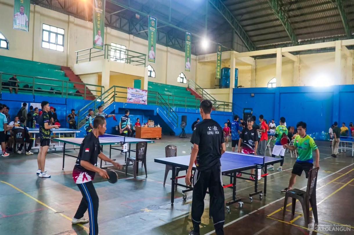2 Agustus 2026 Pembukaan Turnamen Tenis Meja Tingkat Provinsi, Lubuk linggau, Musi Rawas, Rawas Ulu, Merangin dan Sarolangun di GOR KONI Sarolangun