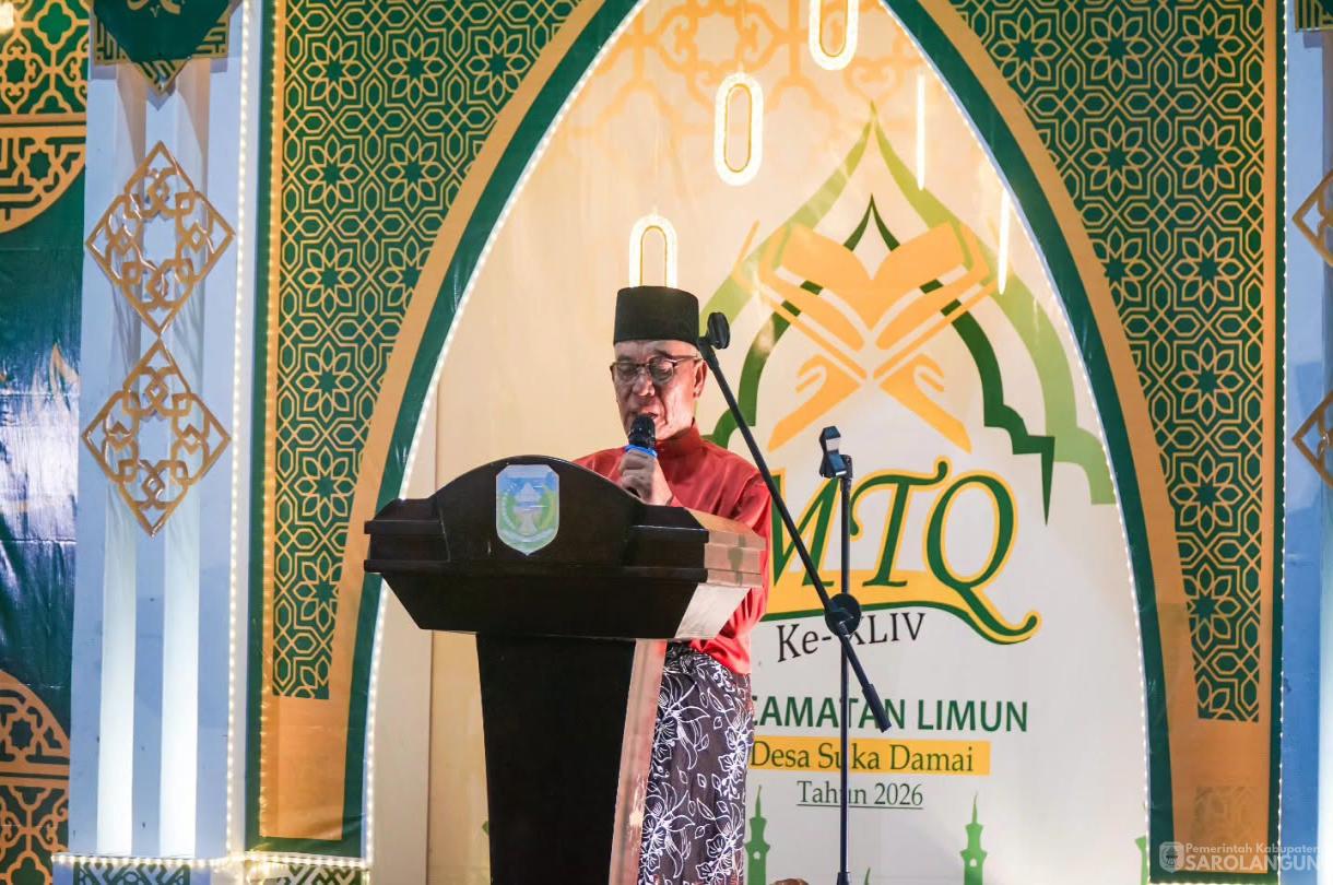 27 Juni 2026 Pembukaan MTQ Tingkat Kecamatan Limun di Desa Sukadamai Kecamatan Limun