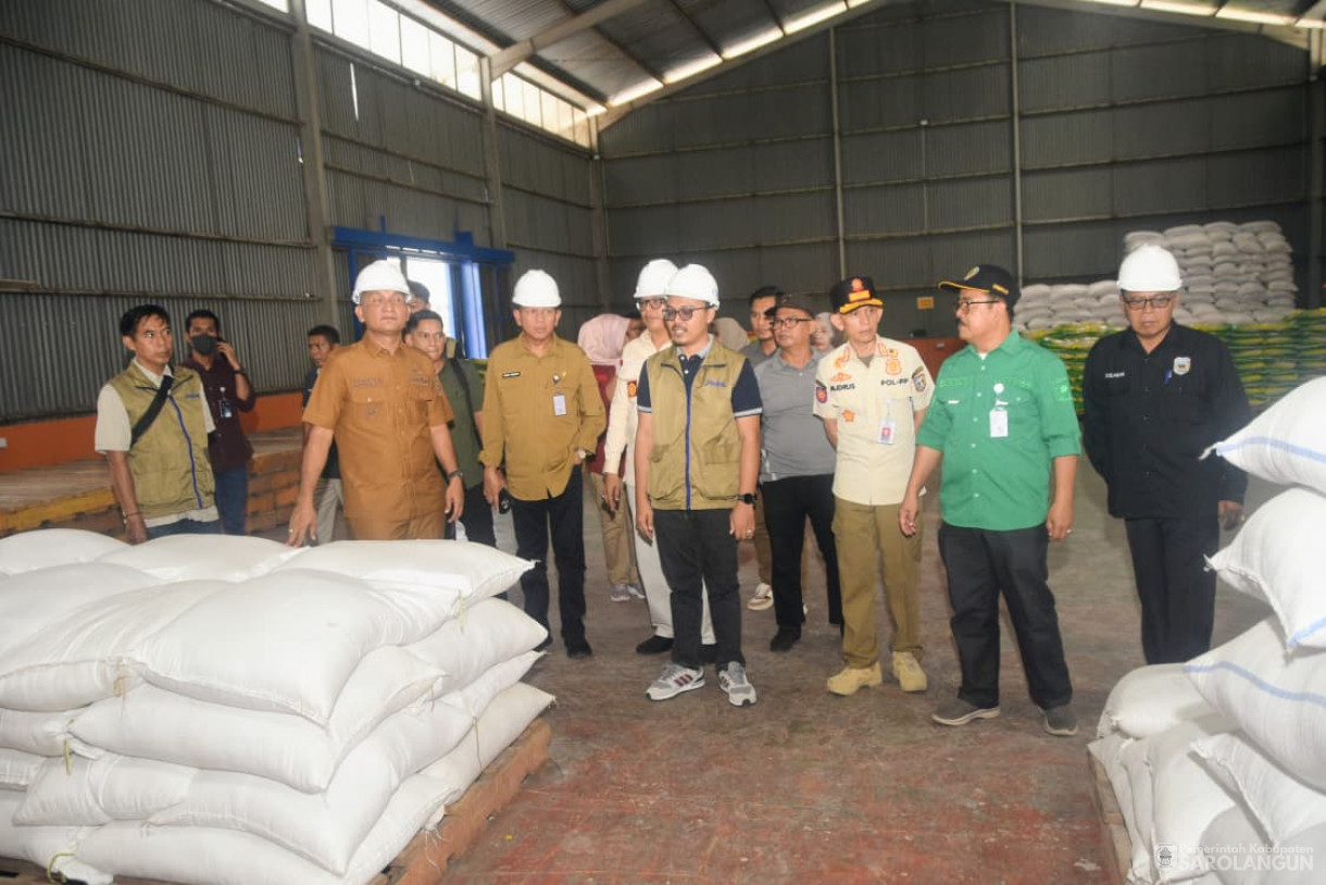 Monitoring Cadangan Beras di Bulog Merangin Dalam Rangka Menghadapi Natal Tahun 2025 dan Tahun Baru 2026