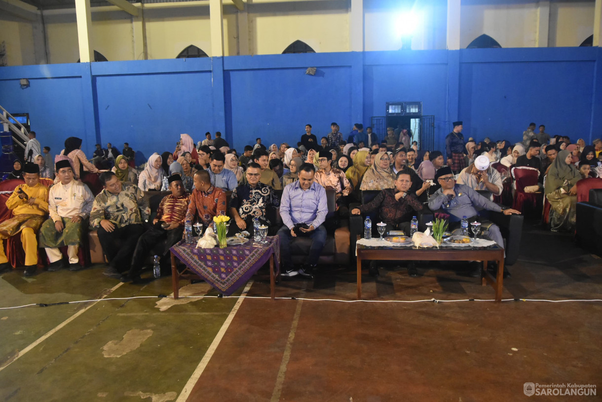 14 Oktober 2024 - Final Bujang Upik Sarolangun Tahun 2024, Bertempat di Tenis Indoor GOR Sarolangun 