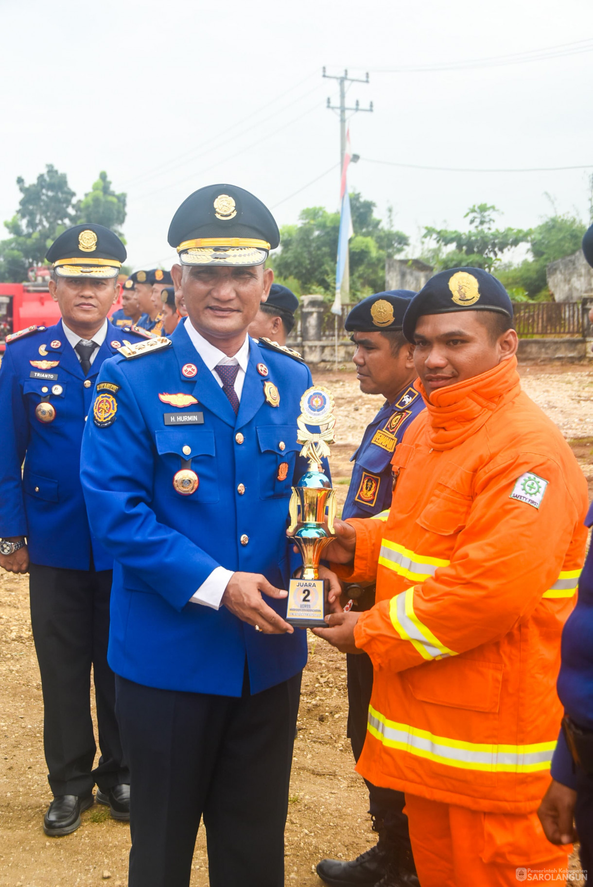 21 April 2025 -&nbsp;Apel Peringatan HUT Damkar Ke 106 Tingkat Kabupaten Sarolangun