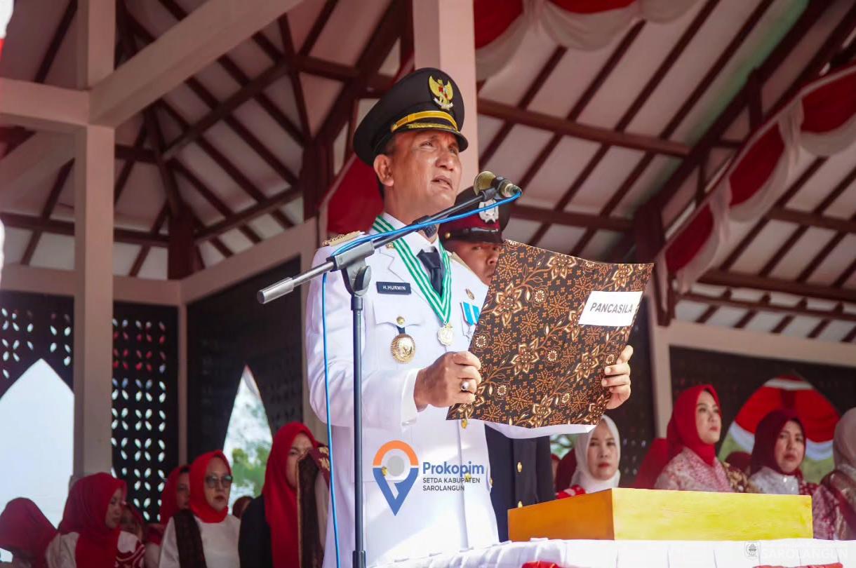 17 Agustus 2026 Upacara Pengibaran Bendera Merah Putih dalam rangka memperingati HUT RI Ke 81 di Lapangan Gunung Kembang Sarolangun