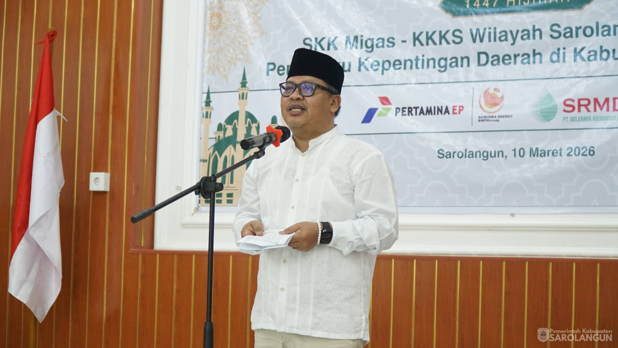 10 Maret 2026&nbsp;Silaturahmi dan Buka Puasa bersama SKK Migas&nbsp; KKS bersama Forkopimda di Saung Bang Radja Kelurahan Sukasari