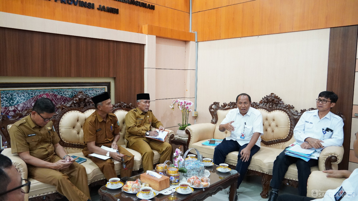 30 Januari 2024 - Koordinasi Dengan BPKP Provinsi Jambi Terkait Pembangunan Di Kabupaten Sarolangun