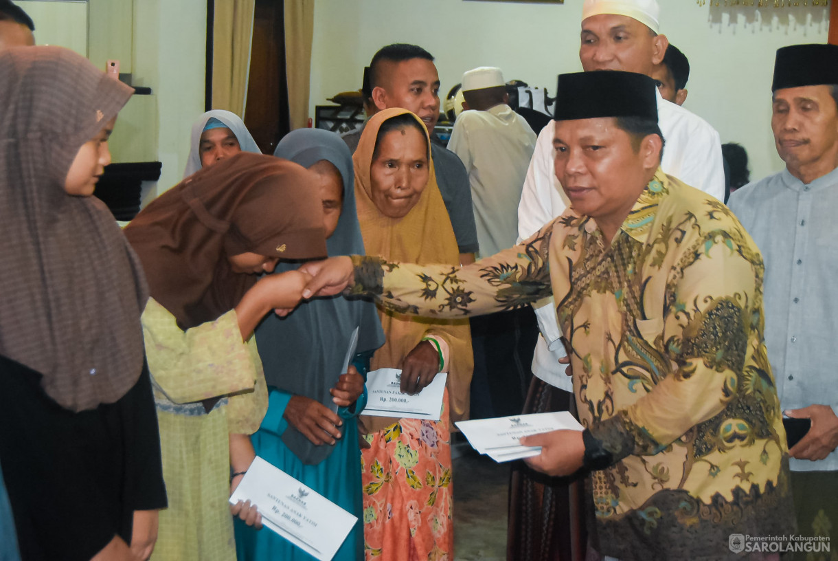 25 Maret 2025 -&nbsp;Buka Bersama Di Kediaman Anggota DPRD Dapil IV Bapak H. Tabroni, Dilanjutkan Safari Ramadhan di Masjid Al Muhajirin Desa Pekan Gedang Kecamatan Batang Asai