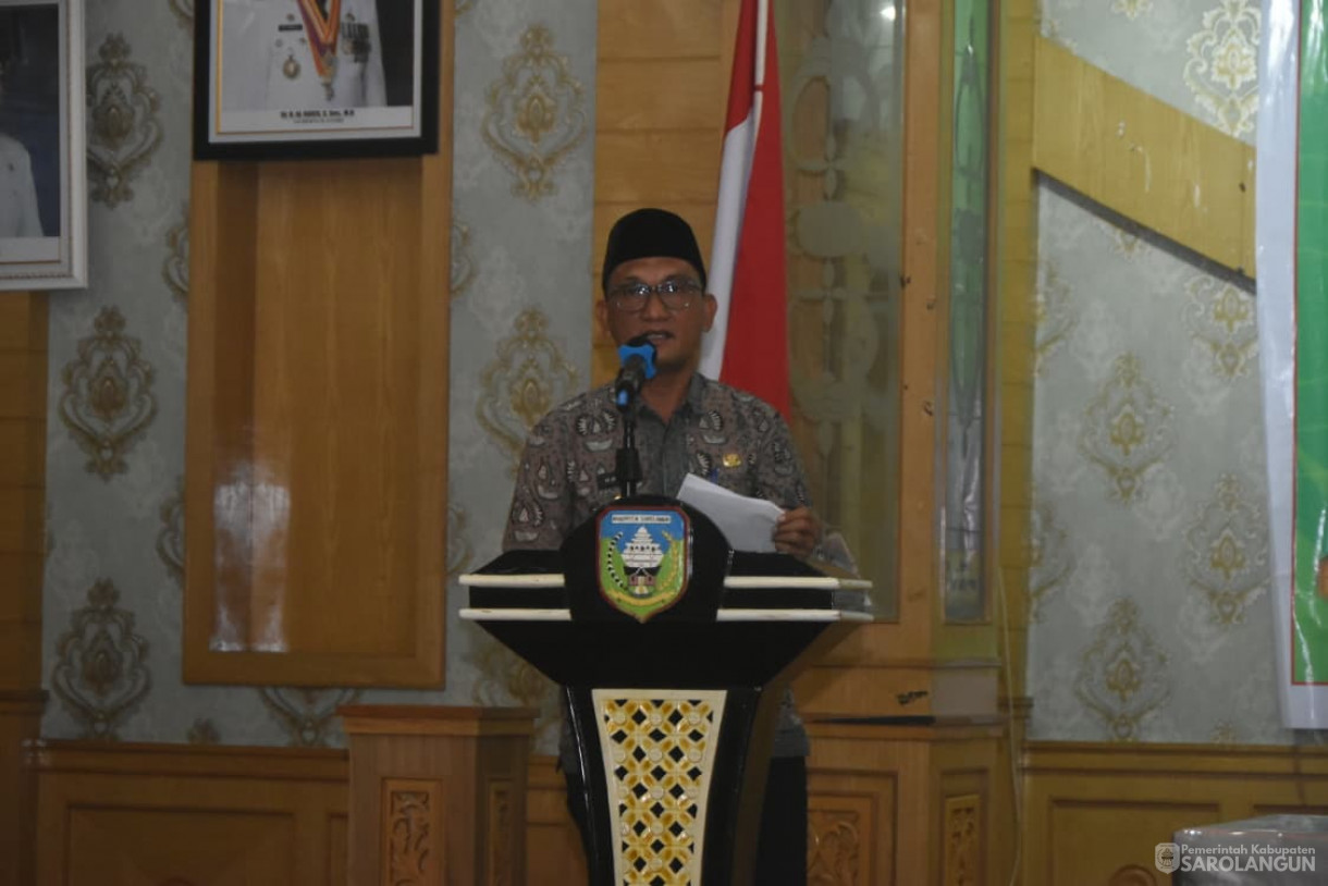 6 November 2025&nbsp; Pembukaan Secara Resmi Kegiatan Sosialisasi Peraturan Pencegahan Korupsi di Kabupaten Sarolangun
