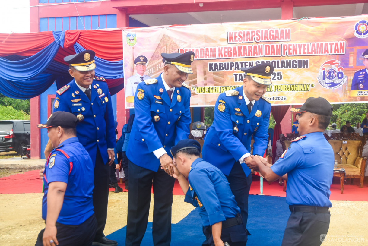 21 April 2025 -&nbsp;Apel Peringatan HUT Damkar Ke 106 Tingkat Kabupaten Sarolangun