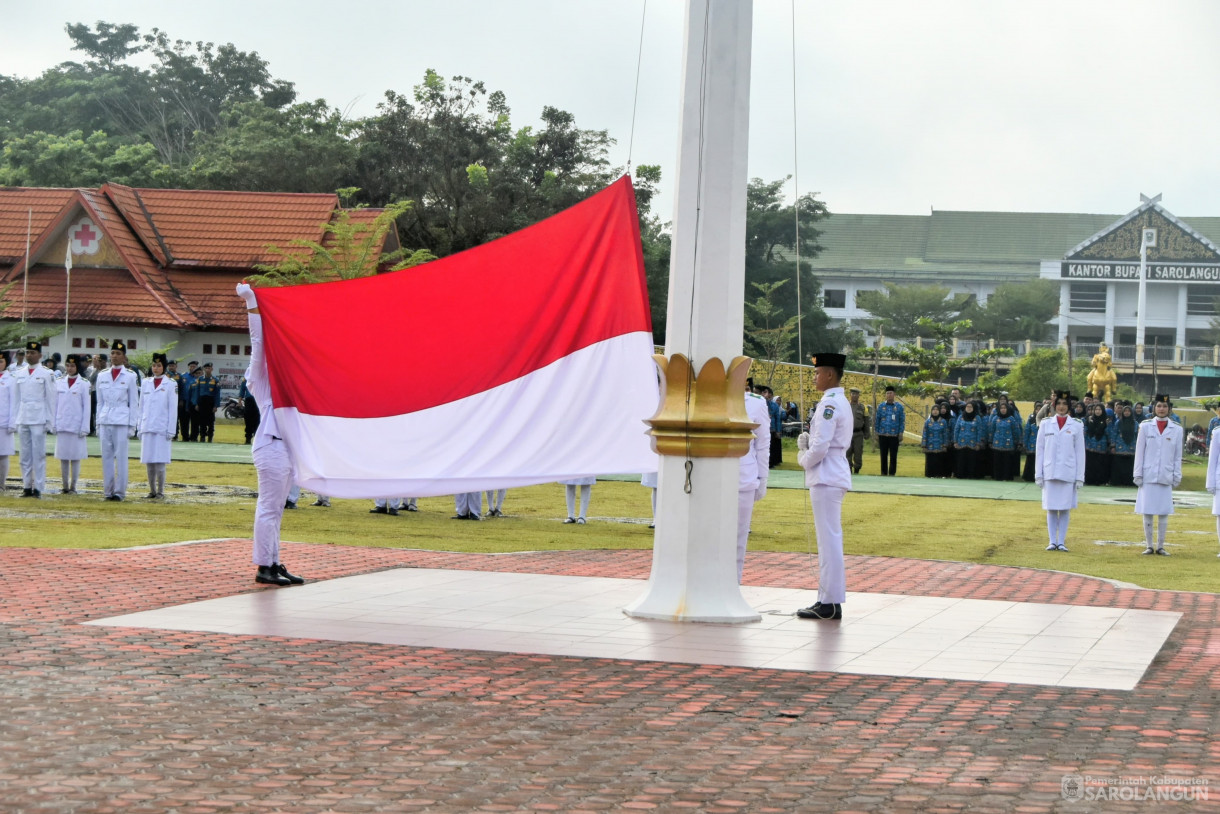 3 Juni 2024 -&nbsp;Upacara Peringatan Hari Lahir Pancasila Di Lapangan Gunung Kembang Sarolangun