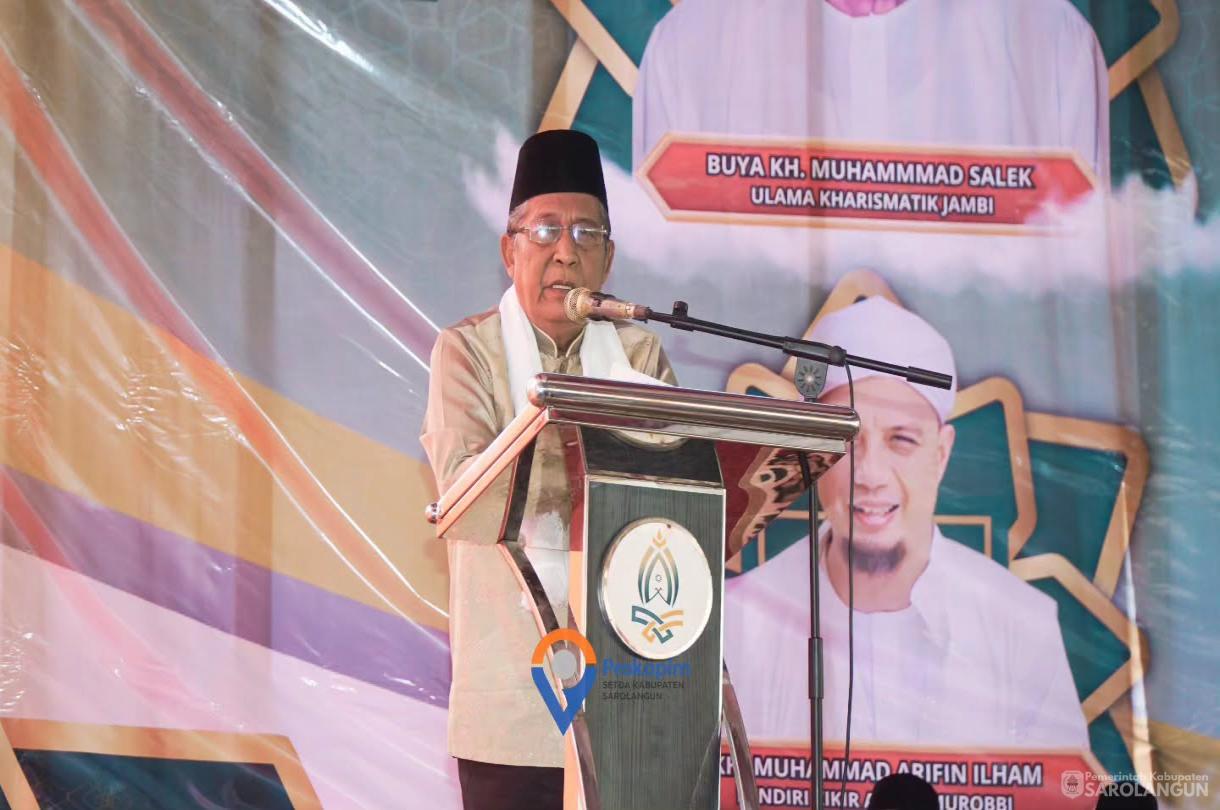 24 Agustus 2026 Haul Buya K.H Muhammad Salek dan K.H Muhammad Arifin Ilham di Ponpes Tahfizul Quran Desa Panegah Kecamatan Pelawan