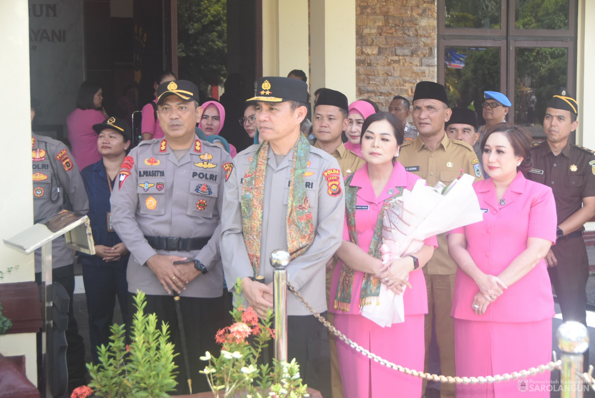 22 April 2025 - Penyambutan Kapolda Jambi Beserta Istri