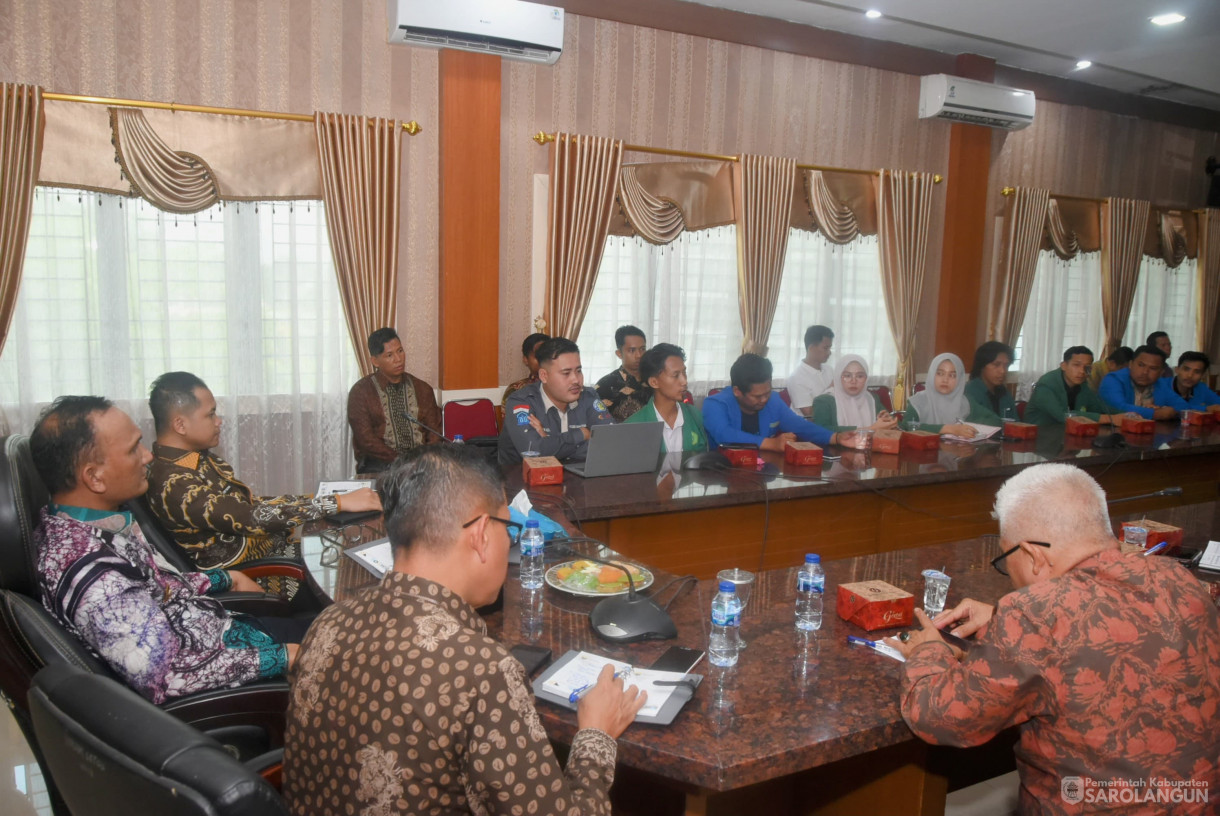 8 Mei 2025 - Audiensi Dengan Aliansi Mahasiswa Sarolangun