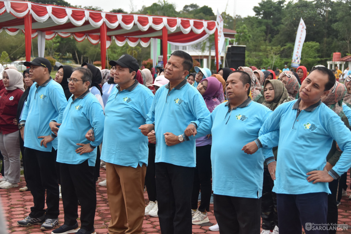 27 November 2023 - Memperingati Hari Kesehatan Nasional ke 59 Tahun 2023 Dilapangan Gunung Kembang Kab. Sarolangun