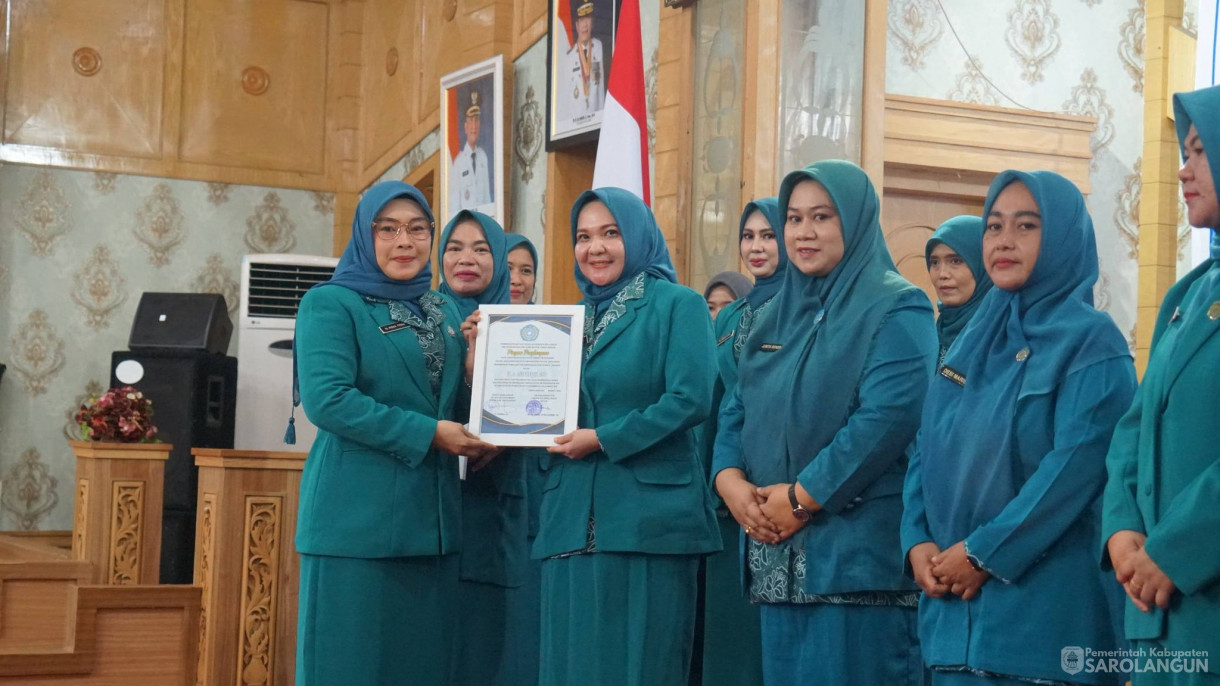 8 April 2026 Pelantikan Ketua TP PKK dan Ketua Pembina Posyandu 6 Kecamatan serta Rakor TP PKK