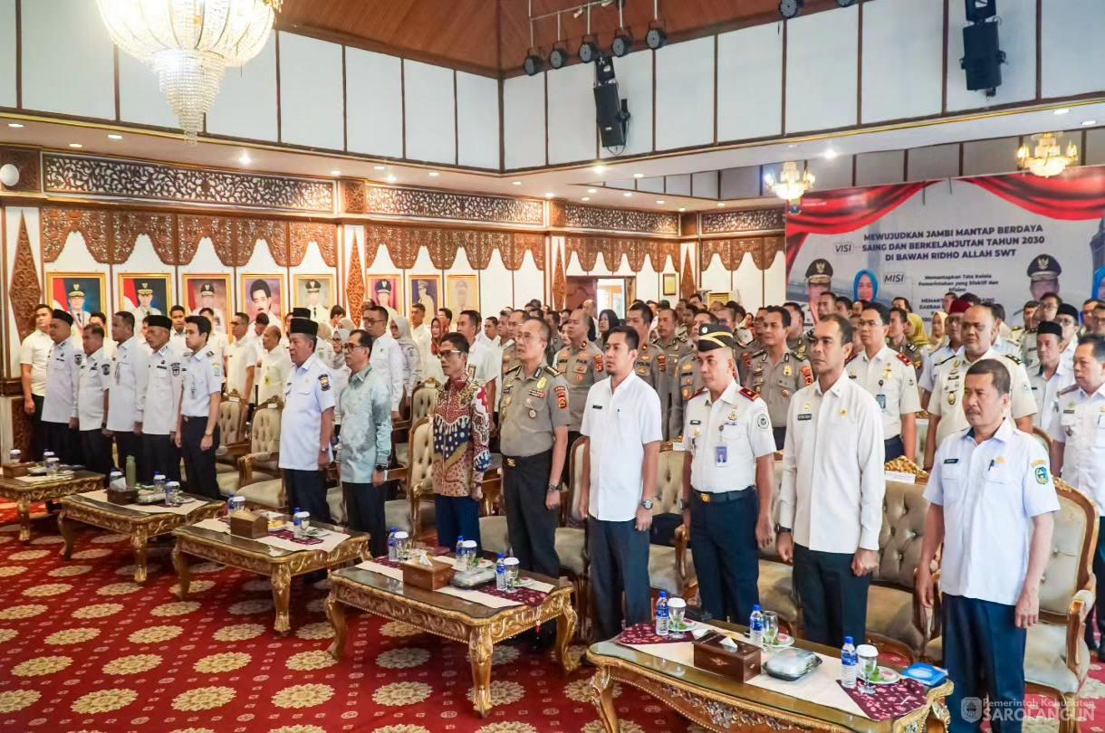 Entry Meeting Maladministrasi Tahun 2026 di Auditorium Rumah Dinas Gubernur Jambi