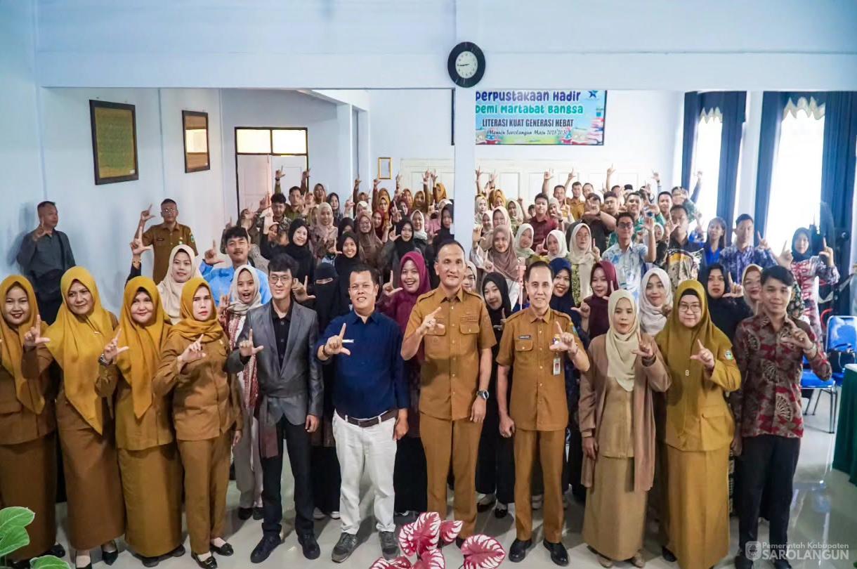 4 Agustus 2026 Pembukaan Lomba Video Konten Literasi Tahun 2026 di Aula Dinas Perpustakaan dan Arsip Daerah kabupaten Sarolangun