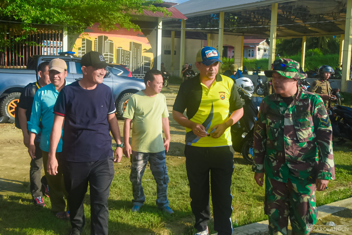 7 April 2025 - Meninjau Persiapan Balumbo Biduk Dan Gotong Royong Membersihkan Sampah di Sekitaran Tepian Cik Minah Sarolangun&nbsp;