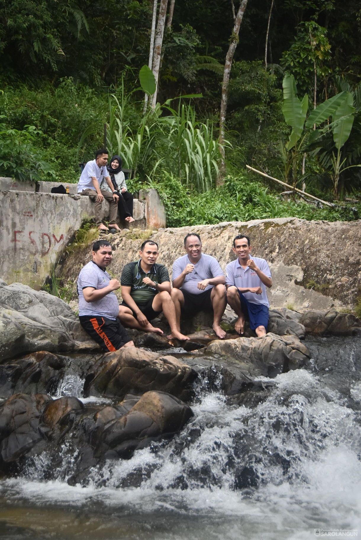 Mengunjungi Wisata Teluk Mombun, Wisata Pondok Buluh Bukit Rayo Kecamatan Batang Asai, Dilanjutkan Dengan Silaturahmi di Desa Benso Kecamatan Cermin Nan Gedang