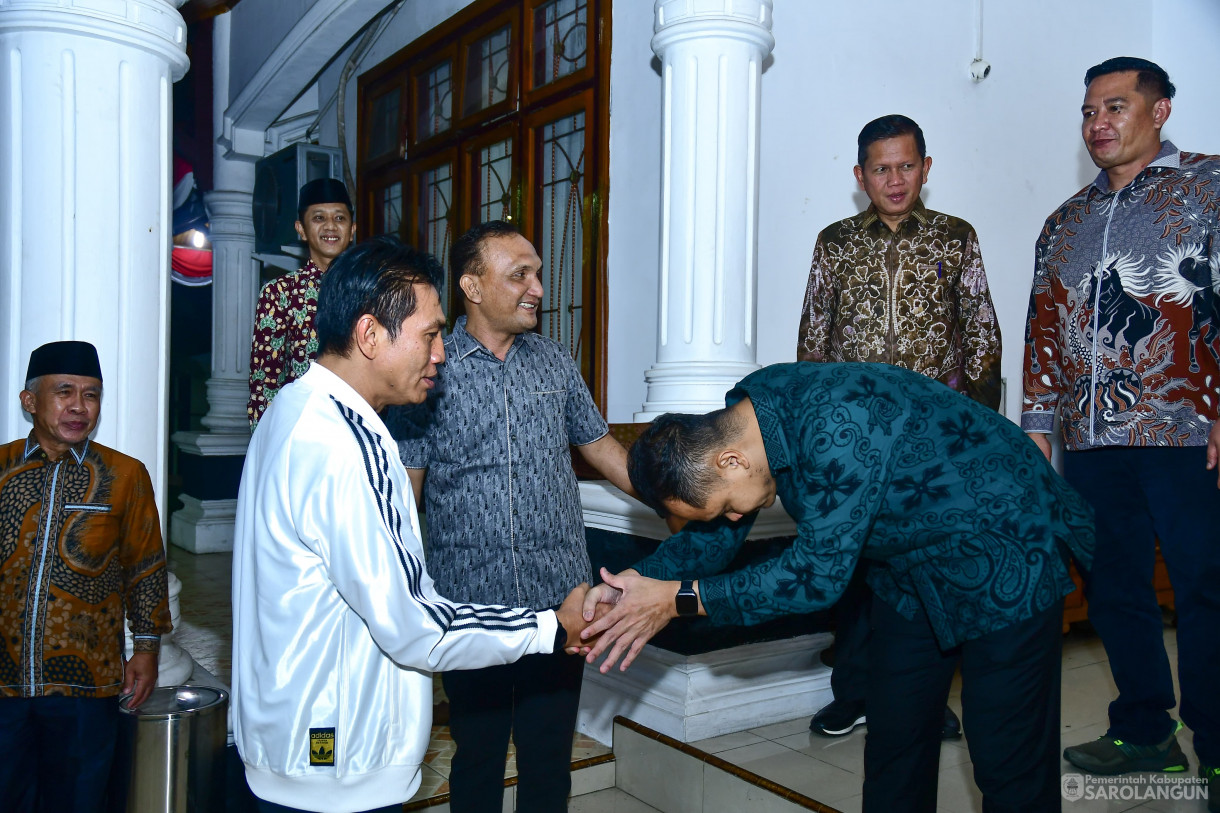7 Agustus 2025 - Bupati Sarolangun Menyambut Kedatangan Bupati Kabupaten Batanghari