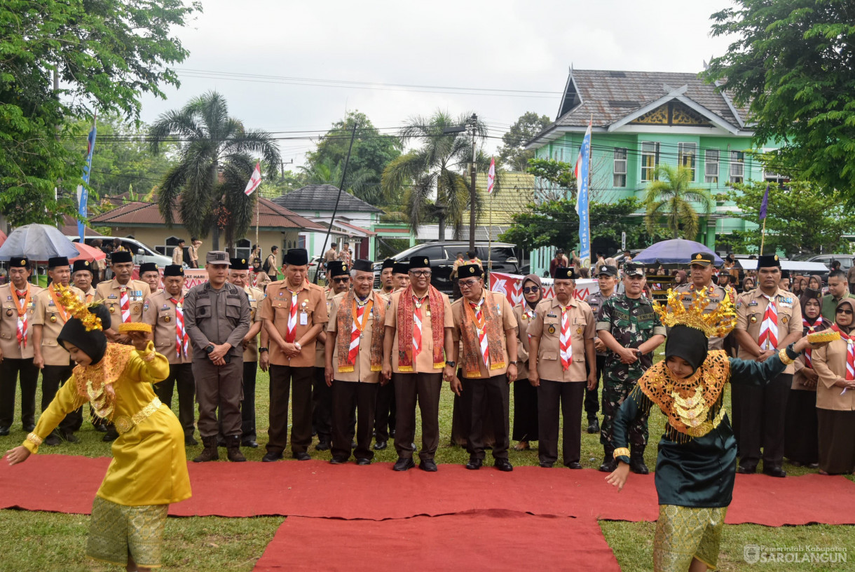 3 Oktober 2024 -&nbsp;Apel Besar Hari Pramuka Ke 63, Bertempat di Lapangan Bola Kaki Sungai Benteng Kecamatan Singkut