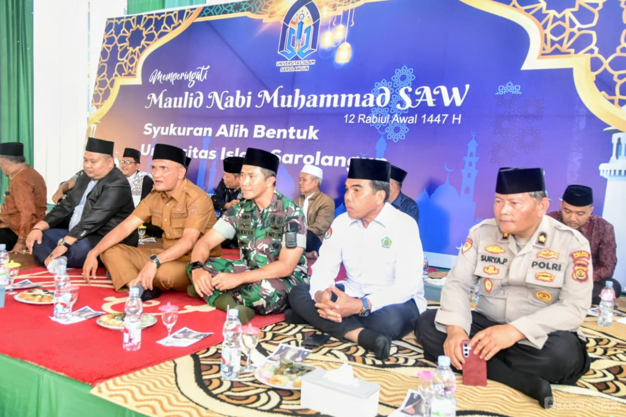 23 September 2025&nbsp; Syukuran Alih Bentuk Universitas Islam Sarolangun