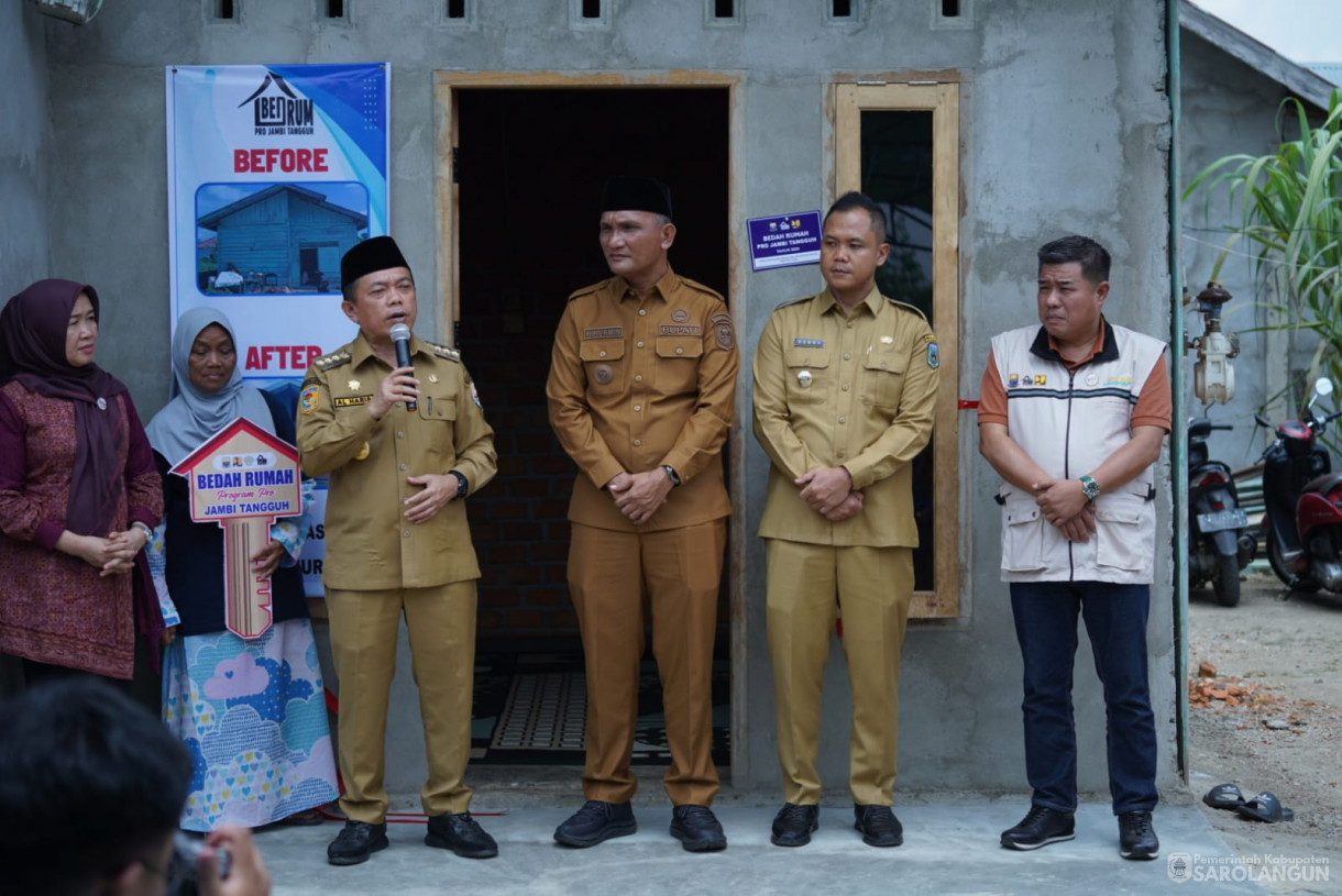 6 Oktober 2025 Peninjauan Bedah Rumah di Kelurahan Aur Gading