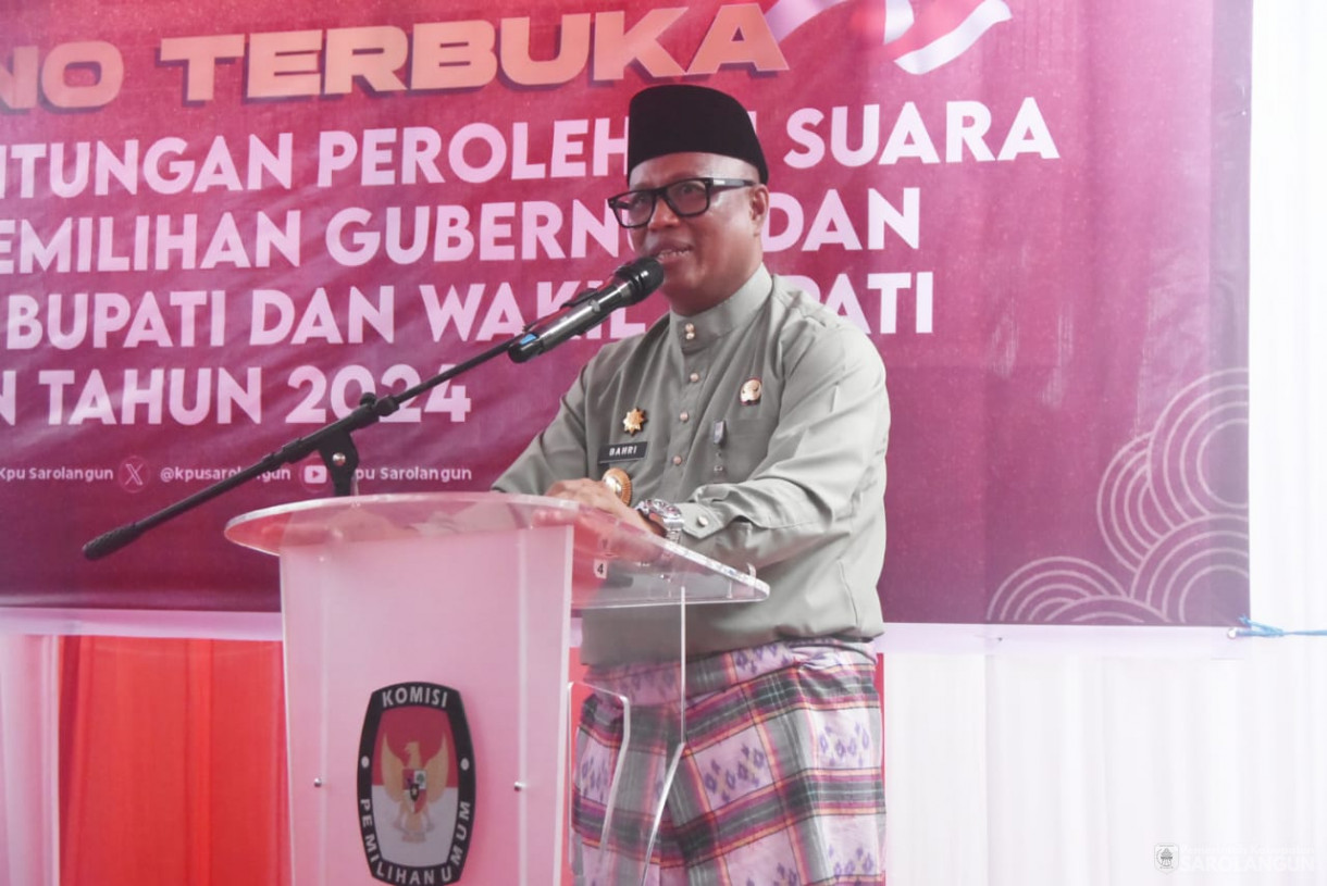 2 Desember 2024 - Rapat Pleno Terbuka Rekapitulasi Hasil Penghitungan Perolehan Suara Dan Penetapan Hasil Pemilihan Gubernur Dan Wakil Gubernur, Bupati Dan Wakil 