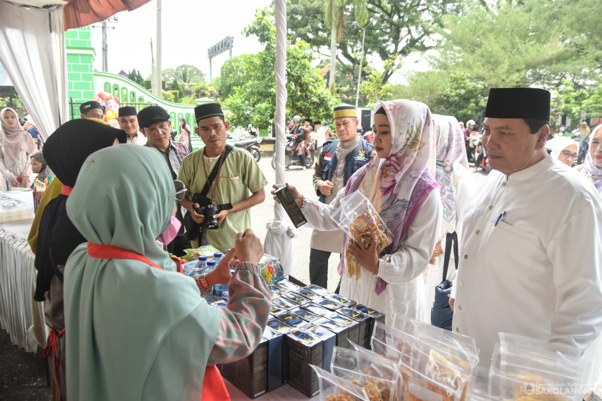 16 Maret 2024 - Grand Opening Gebyar Kampoeng Ramadhan Baznas Microfinance Kabupaten Sarolangun Di Masjid Agung Al Falah Dan Santunan Yatim Piatu Dan Paket Ramadhan Mus