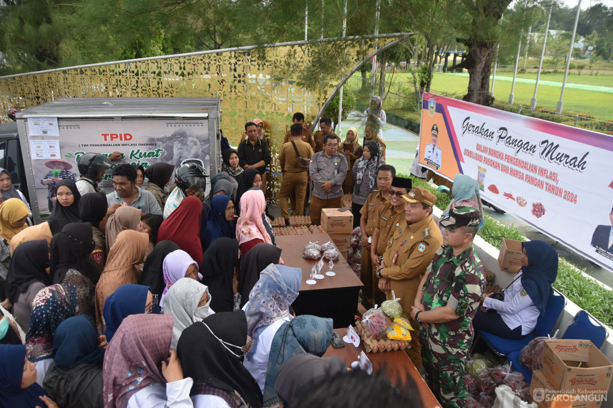 5 Maret 2024 - Gerakan Pasar Murah Di Lapangan Gunung Kembang Sarolangun