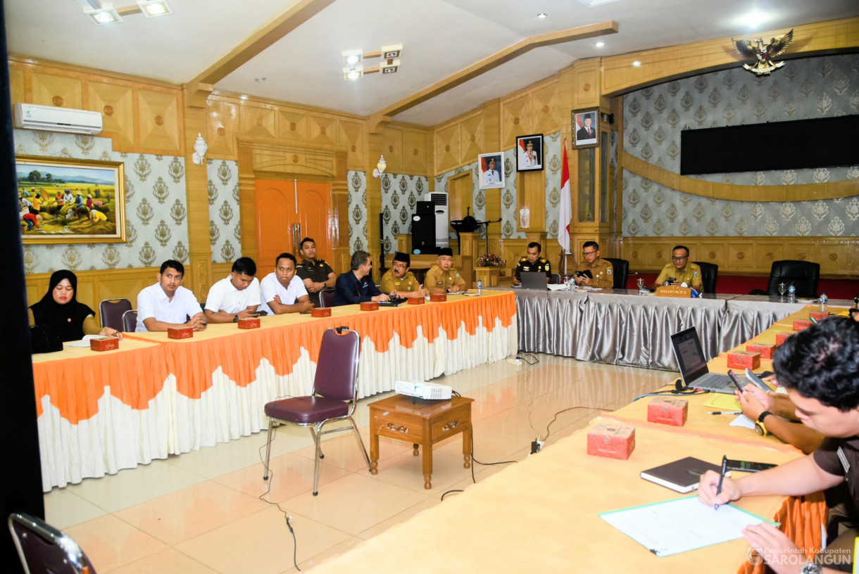 28 April 2025 -&nbsp;Ruang Aula Utama Kantor Bupati Sarolangun