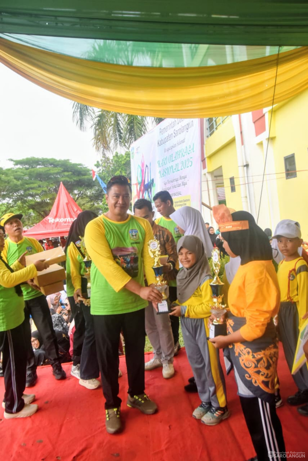 9 September 2025&nbsp; Senam Massal Dalam Rangka Memperingati Hari Olahraga Nasional Tahun 2025 di Sarolangun Sport Center