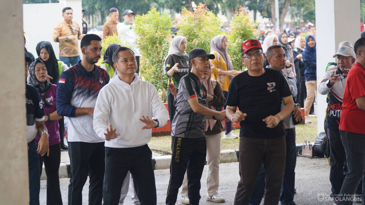 6 Januari 2026&nbsp; Senam Sehat Bersama di GOR Sarolangun