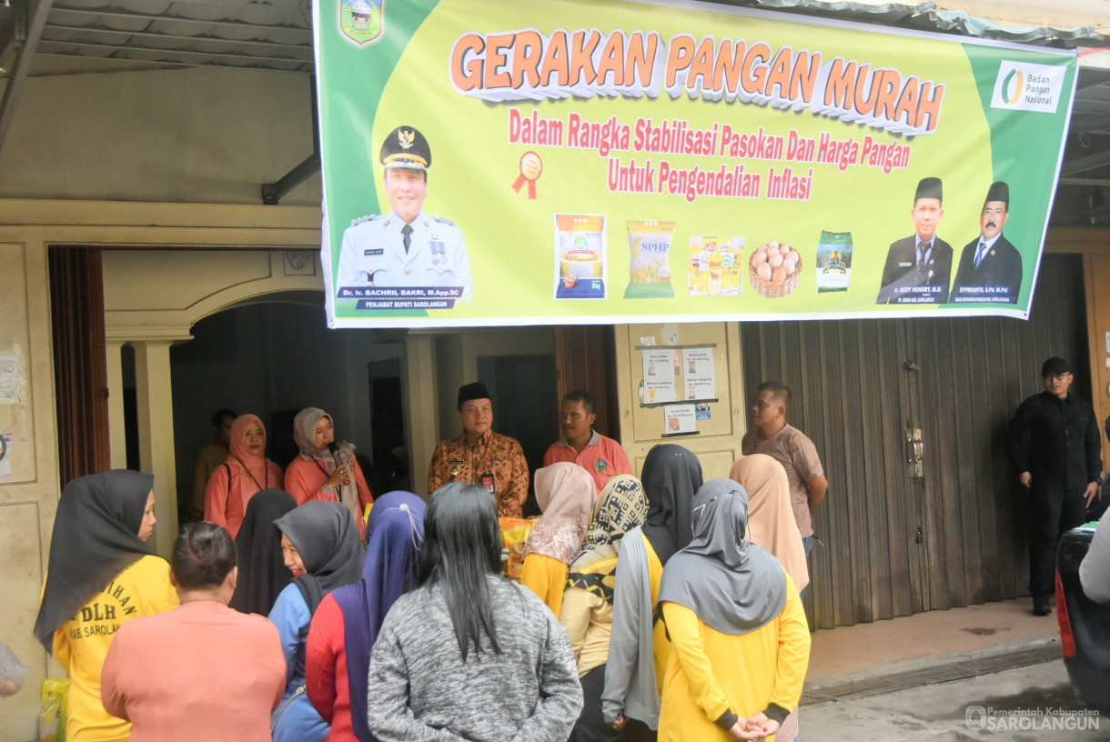 23 Agustus 2024 -&nbsp;Gerakan Pangan Murah, Bertempat di Kedai Pangan Komplek Ruko Abadi Sarolangun