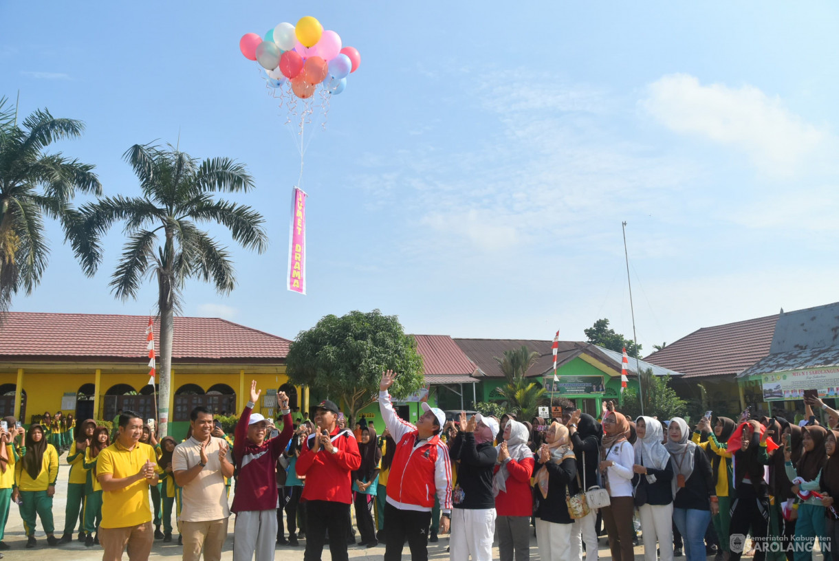 2 Agustus 2024 -&nbsp;Pemberian Tablet Tambah Darah Dan Launching Inovasi Daerah Pencegahan Stunting Jumet Drama Bertempat di MTSN Sarolangun