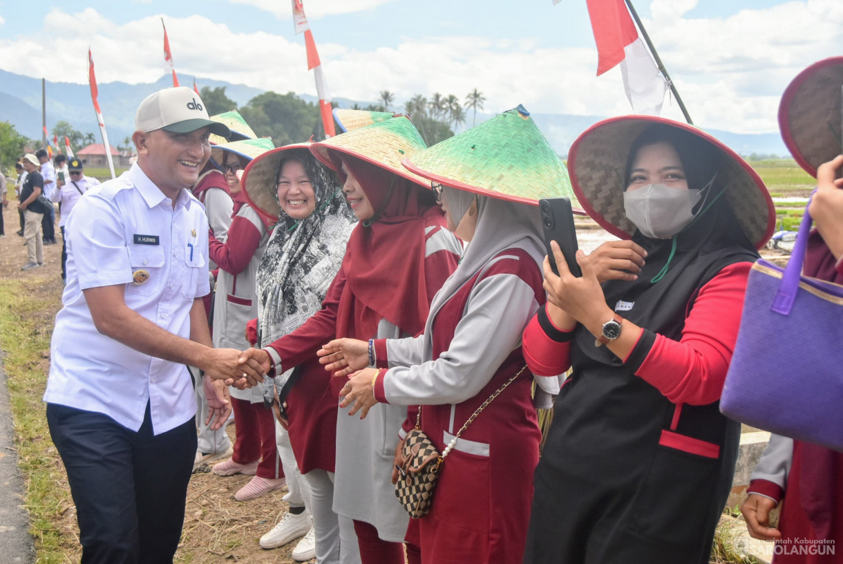 23 Juli 2025 - Kunjungan Kerja Menteri Pertanian RI Dalam Rangka Mendukung Pelaksanaan Program Swasembada pangan di Desa Tanjung Mudo Kecamatan Sitinjau Laut Kabupaten Kerinci