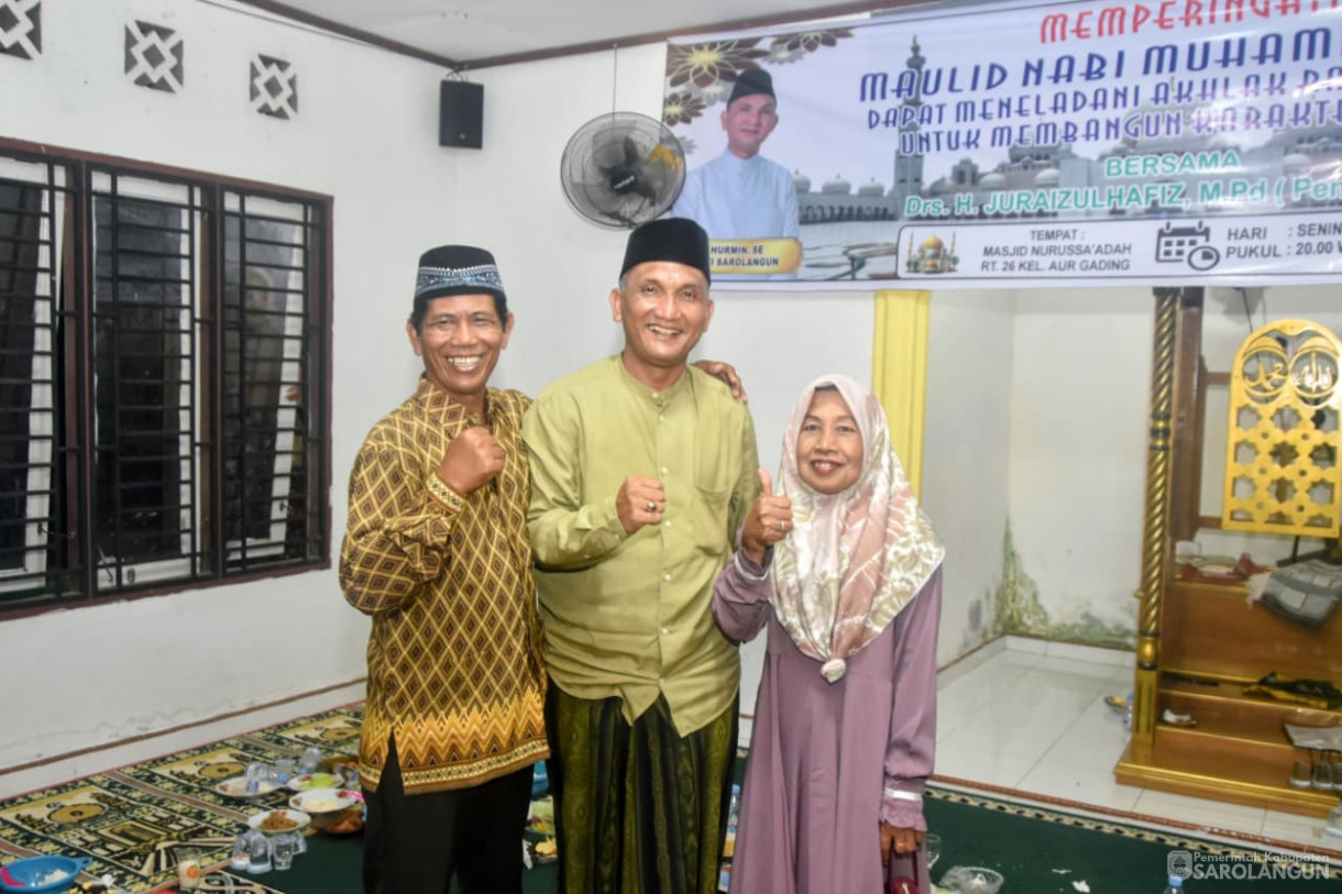 22 September 2025 Maulid Nabi Muhammad SAW di Masjid Nurussaadah RT 26 Kelurahan Aurgading