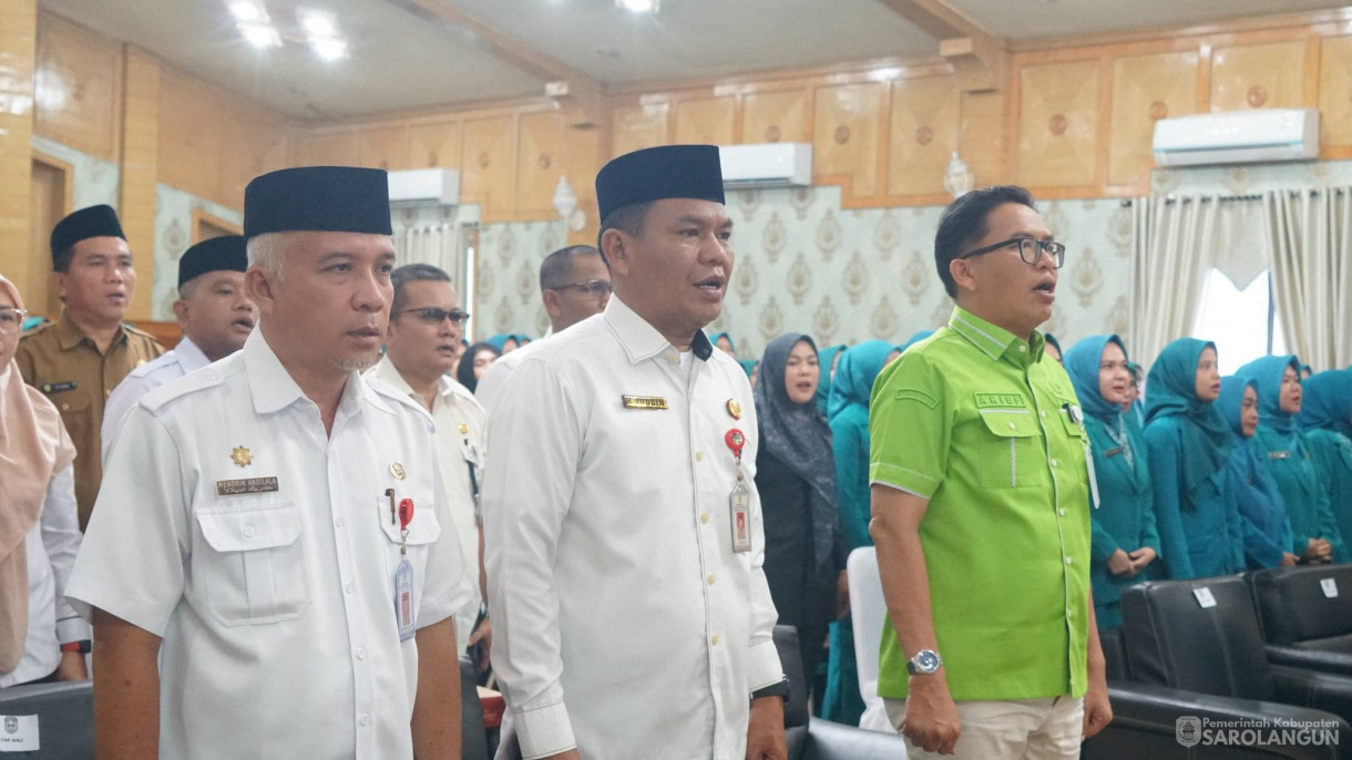 8 April 2026 Pelantikan Ketua TP PKK dan Ketua Pembina Posyandu 6 Kecamatan serta Rakor TP PKK