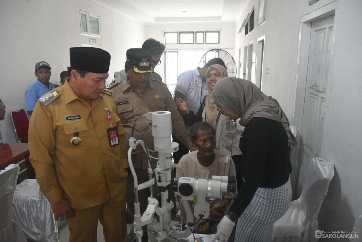 19 Agustus 2024 - Bakti Sosial Operasi Katarak RSUD Prof Dr. H. M Chatib Quzwain Program Bakti Sosial Kementerian Sosial RI Bekerjasama dengan Pemerintah Kab. Sarolangun dan Perhimpunan Dokter Spesialis Mata Indonesia, Bertempat di RSUD Prof Dr. H. M C