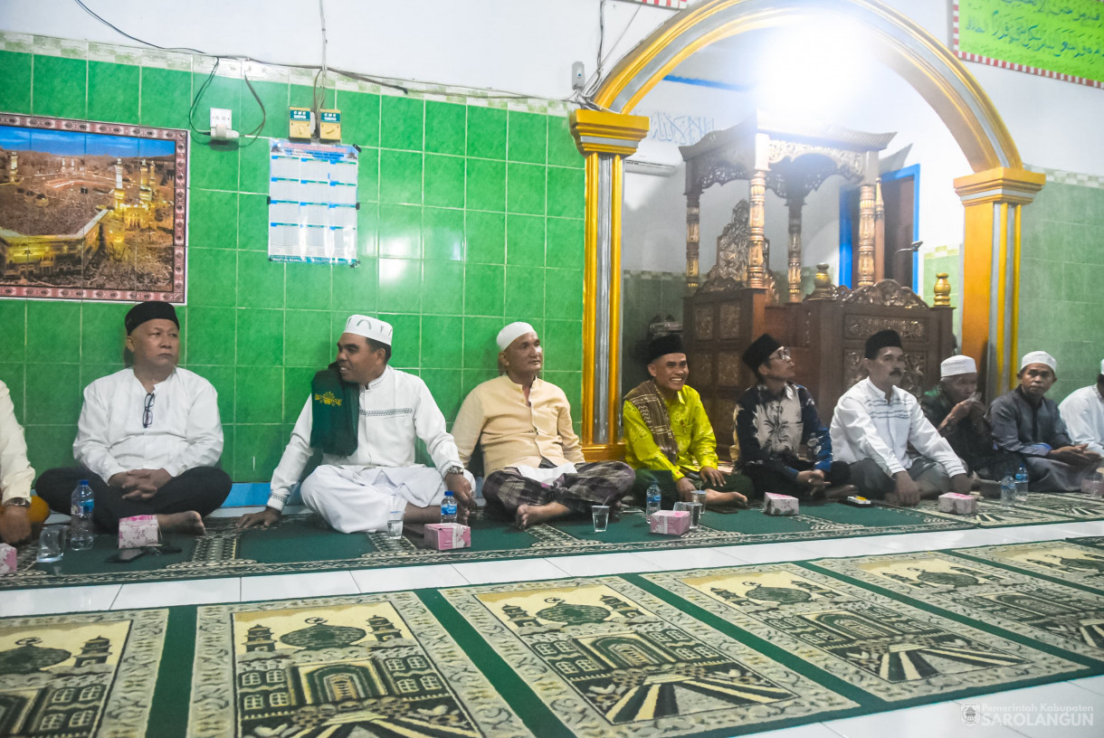 13 Maret 2025 -&nbsp;Safari Ramadhan Bertempat di Masjid Al Abrar Renah Tanjung Desa Lubuk Resam Hilir Kecamatan Cermin Nan Gedang