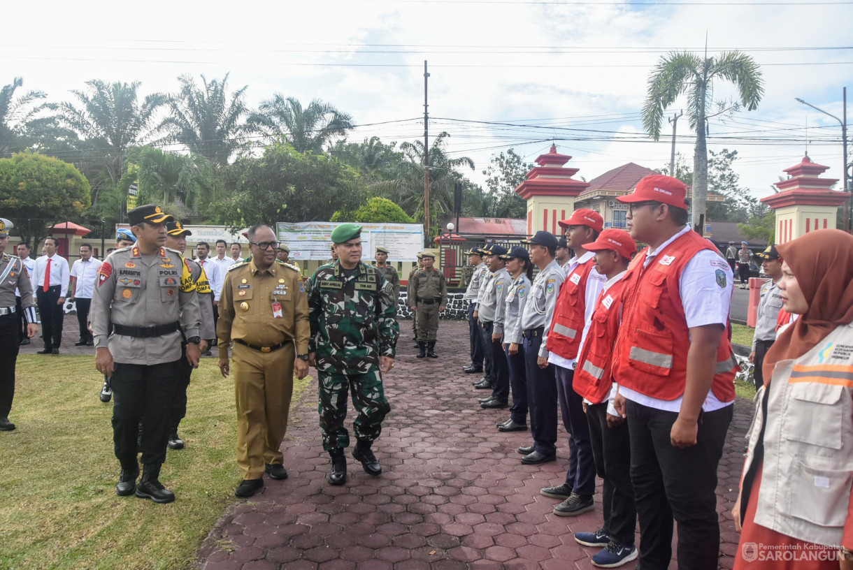 14 Oktober 2024 - Apel Gelar Pasukan Operasi Zebra Siginjai 2024, Bertempat di Polres Sarolangun