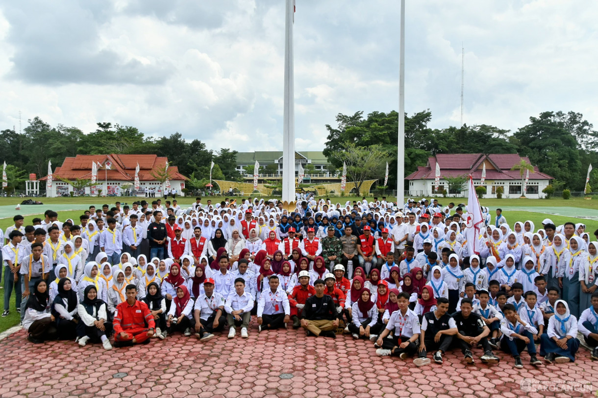 19 November 2023 - Penjabat Bupati Sarolangun Menghadiri Apel Dirgahayu Palang Merah Indonesia di Lapangan Gunung Kembang Sarolangun