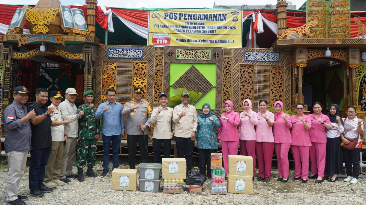 18 Maret 2026&nbsp;Kunjungan Pos Pengamanan Idul Fitri di Kecamatan Sarolangun