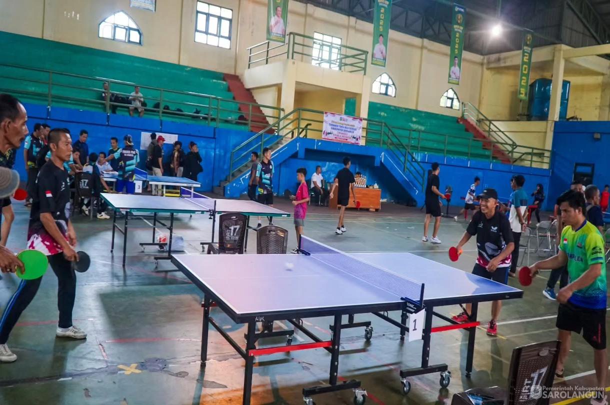 2 Agustus 2026 Pembukaan Turnamen Tenis Meja Tingkat Provinsi, Lubuk linggau, Musi Rawas, Rawas Ulu, Merangin dan Sarolangun di GOR KONI Sarolangun