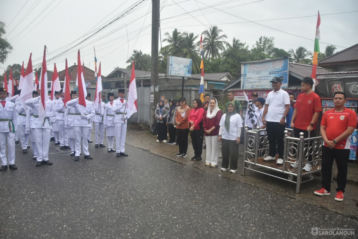 18 Agustus 2025 Pawai Pembangunan di Depan Rumah Dinas Bupati Sarolangun