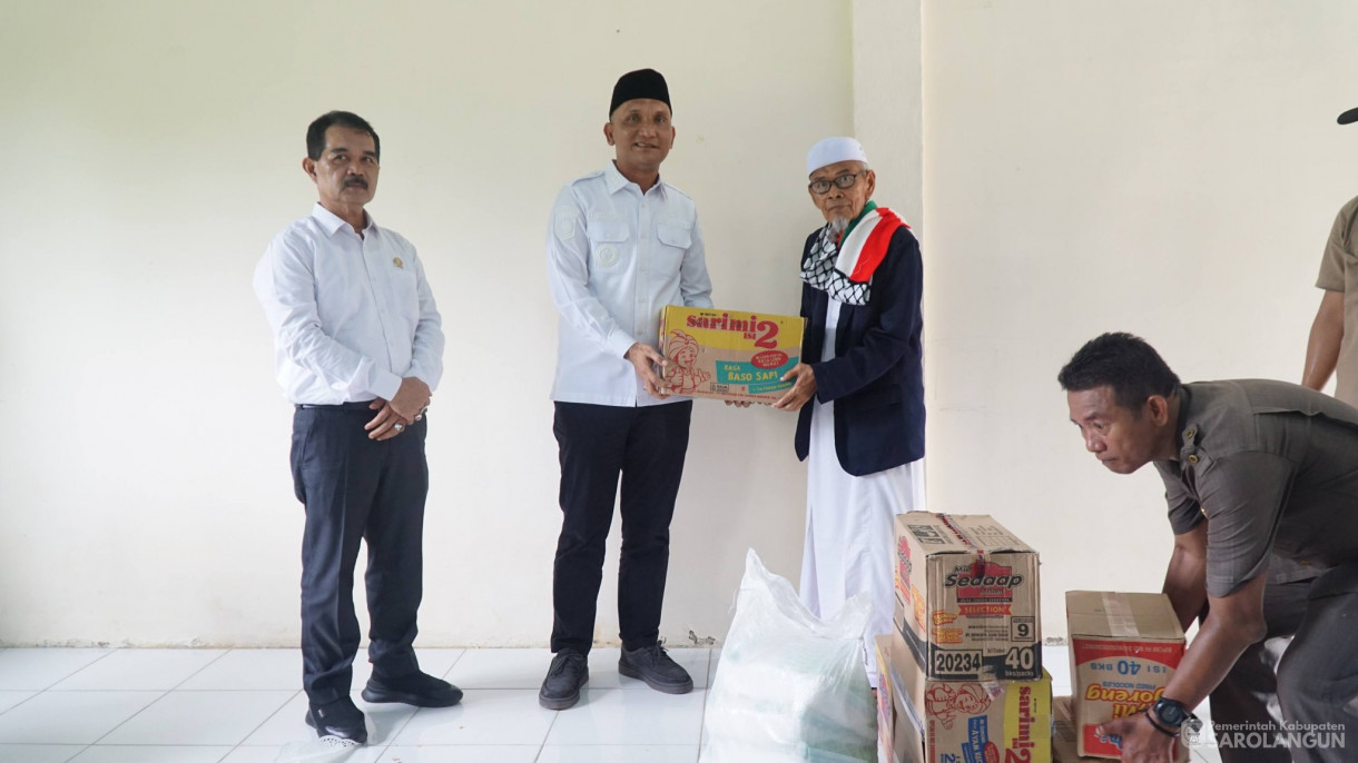 16 Mei 2026 Penyerahan Bantuan untuk Pondok Pesantren Hafidz Al Fattah desa Teluk Kecimbung Kecamatan Bathin VIII