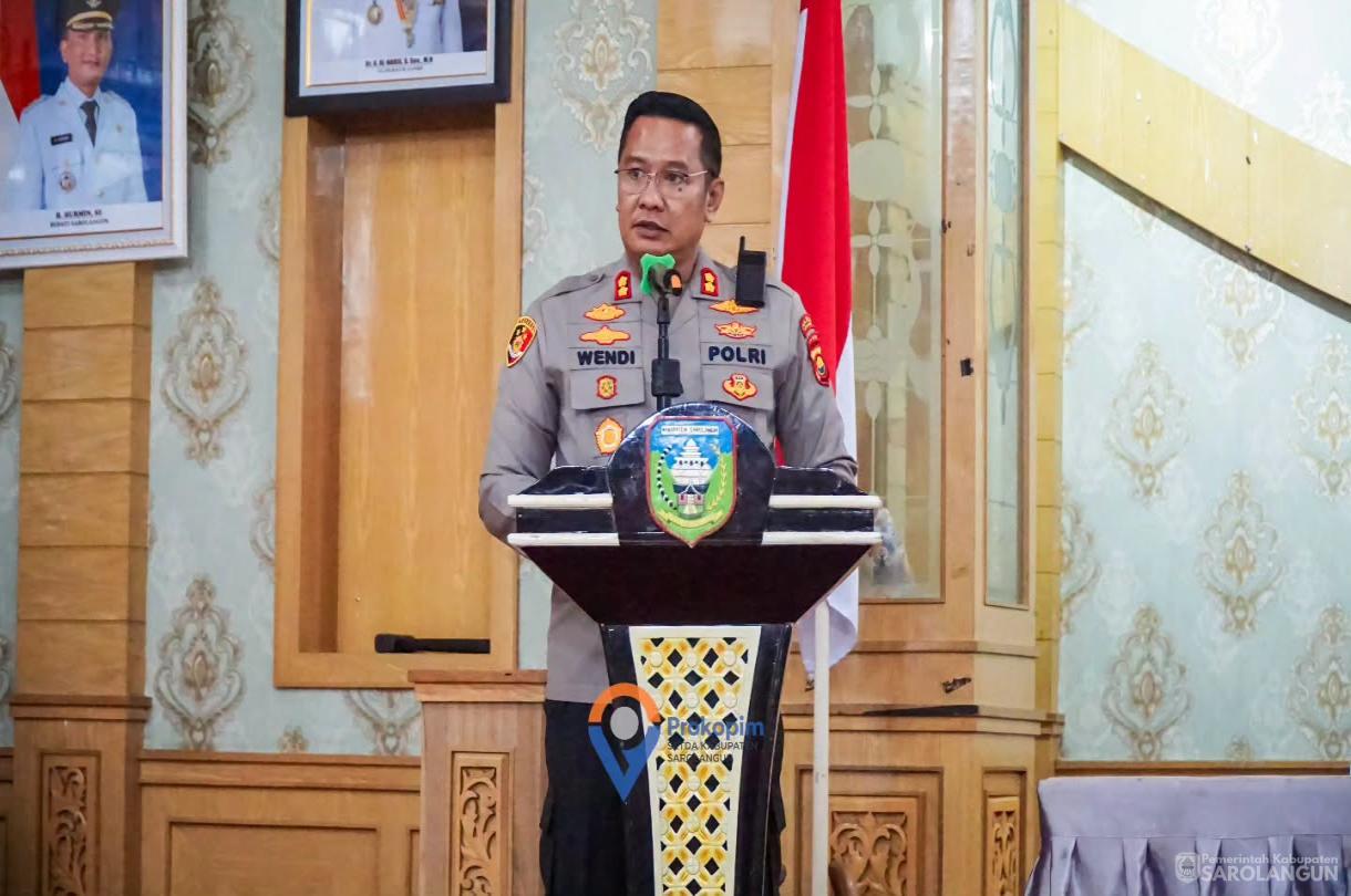 7 Agustus 2026 Sosialisasi Akbar Paham Radikal dan Terorisme, Tindak Pidana Cyber dan Perundungan di Lingkungan Pemerintah Desa Kelurahan dan Kecamatan seKabupaten Sarolangun