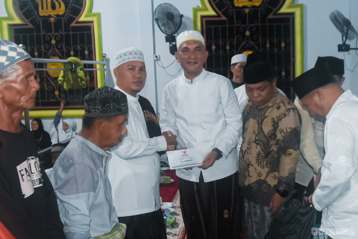 25 Maret 2025 -&nbsp;Buka Bersama Di Kediaman Anggota DPRD Dapil IV Bapak H. Tabroni, Dilanjutkan Safari Ramadhan di Masjid Al Muhajirin Desa Pekan Gedang Kecamatan Batang Asai