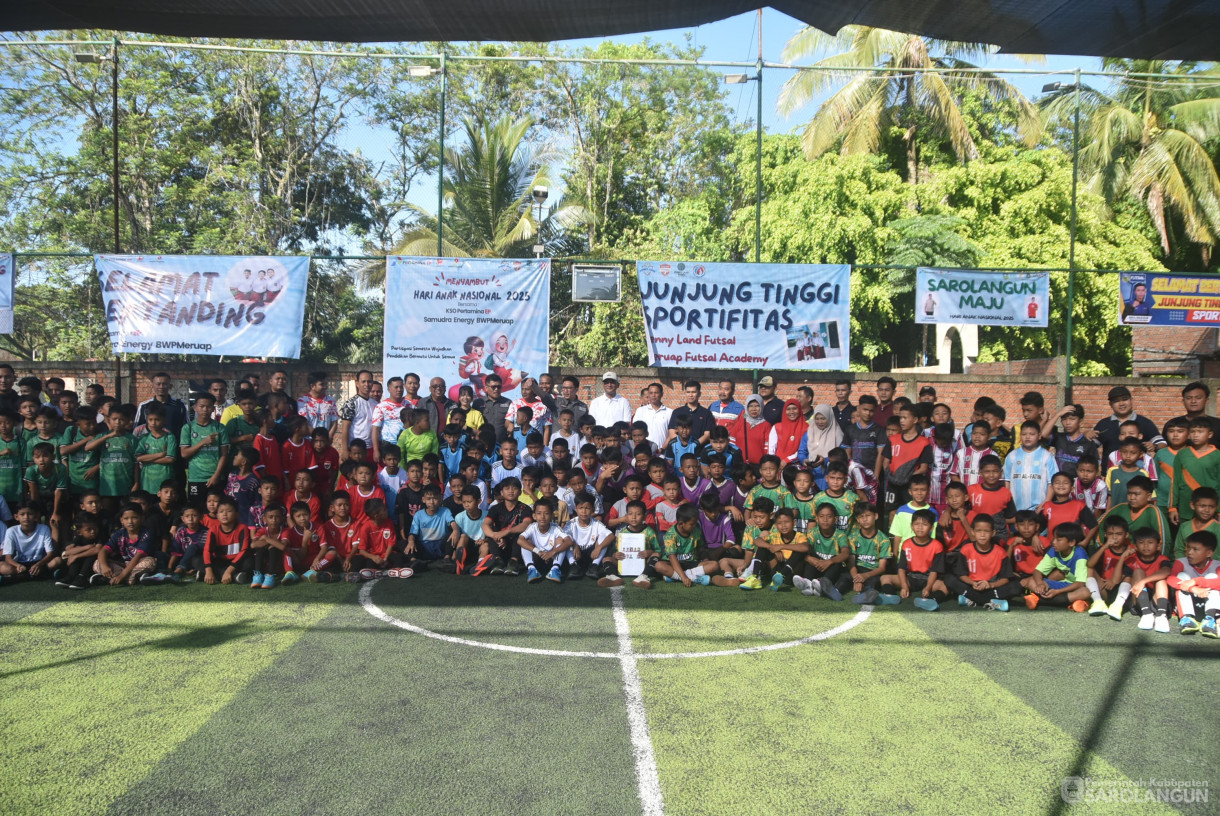 15 Juni 2025 -&nbsp;Pembukaan Turnamen Futsal Tingkat SD seKabupaten Sarolangun