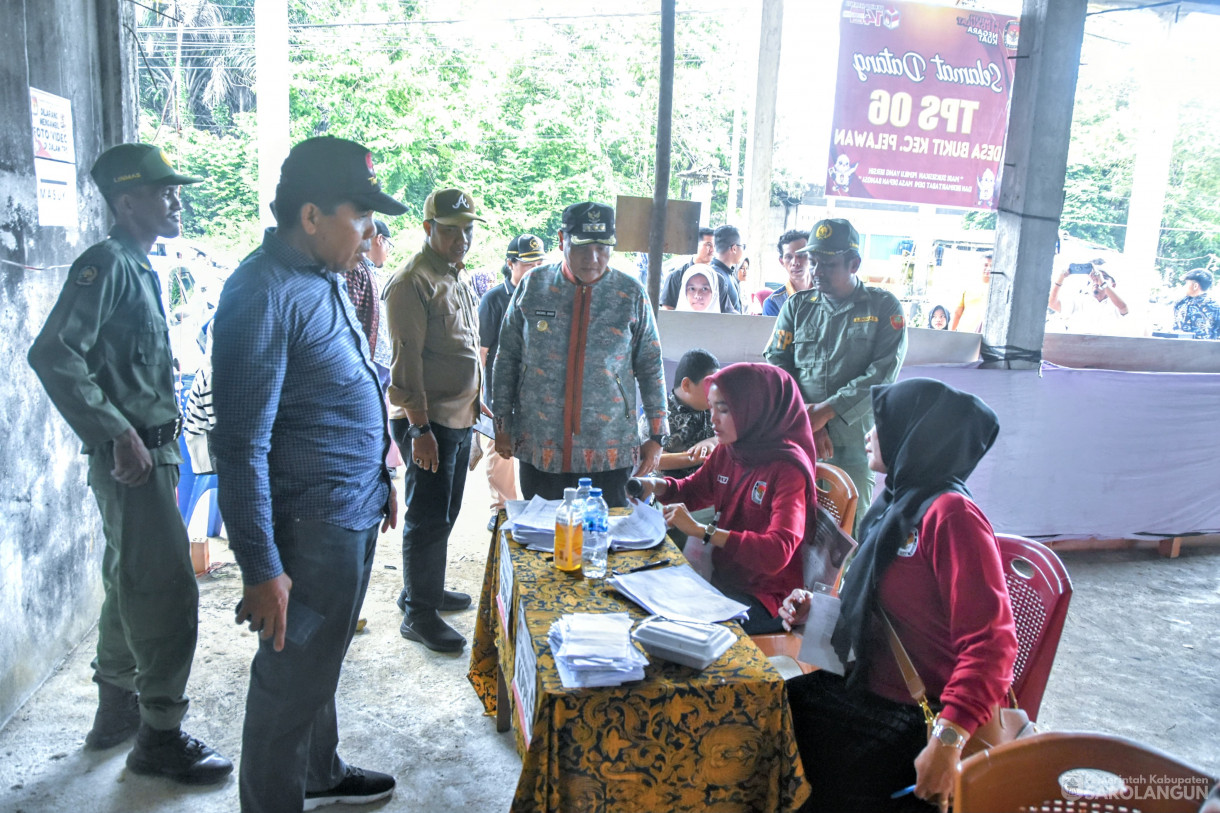 14 Februari 2024 - Monitoring Pelaksanaan Pemilu 2024 Beberapa TPS Di Kecamatan Sarolangun, Kecamatan Singkut, Dan Kecamatan Pelawan