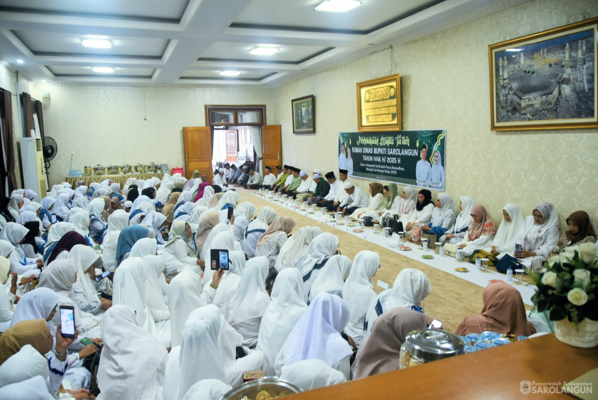 25 April 2025 -&nbsp;Pembukaan Kegiatan Majelis Taklim Rumah Dinas Bupati Sarolangun
